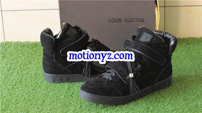 Brand Sneaker High Top Black